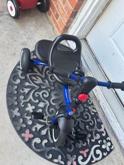 Kids Toddler Tricycle with Push Handle