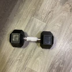 25 Lb Dumbbell 