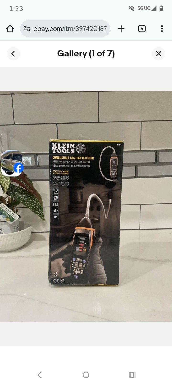 Klein Et120 Leak Detector