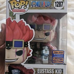 Eustass Kid Funko Pop Wonder Con Shared Exclusive
