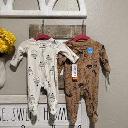 Carters Onesie Outfit Set New Unisex 