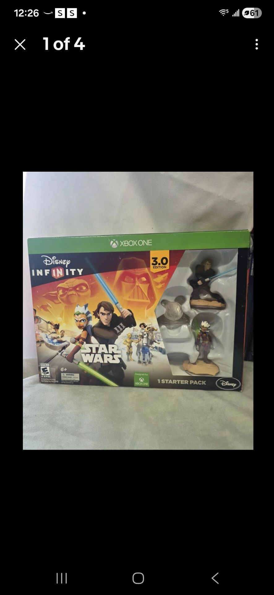 Disney infinity Stars Wars X Box 3.0 Edition