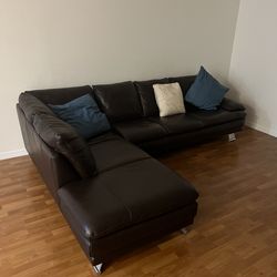 Leather Sectional Sofa