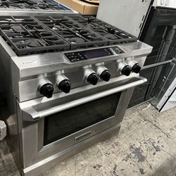 Kitchen Aid Dual Fuel 36” Range Stainless Steel