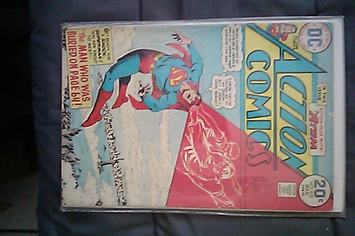 Action Comics Superman Vintage 1970's