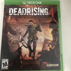 Xbox One Dead Rising 4 Video Game 