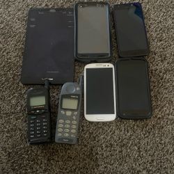 Old Used Phones And Tablet 