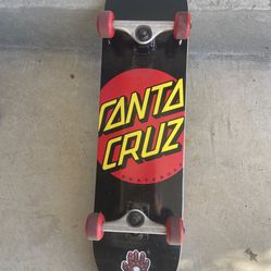 Santa Cruz Skateboard Used Like New