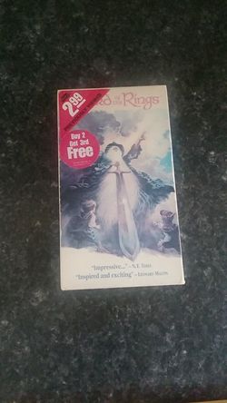 Lord of the Rings VHS