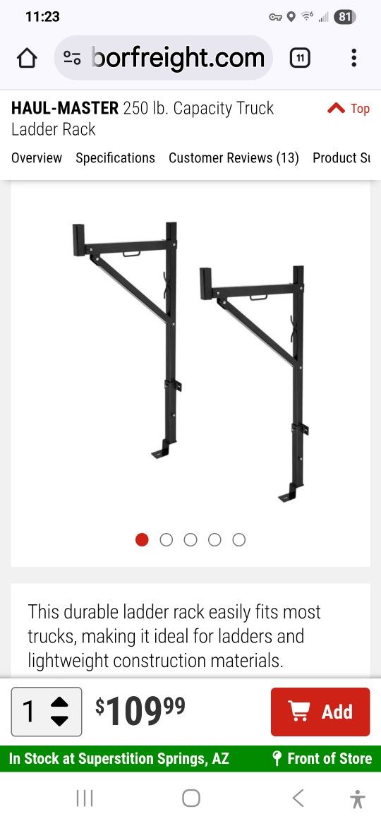 Ladder Rack