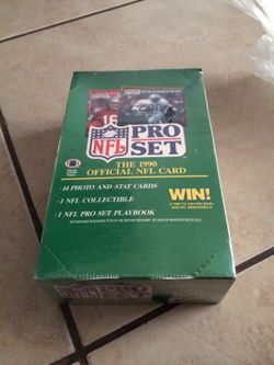 1990 NFL Pro Set. Brand new