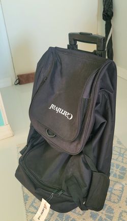 Carnival Brand New Rolling adjustable luggage/ duffle Bag,