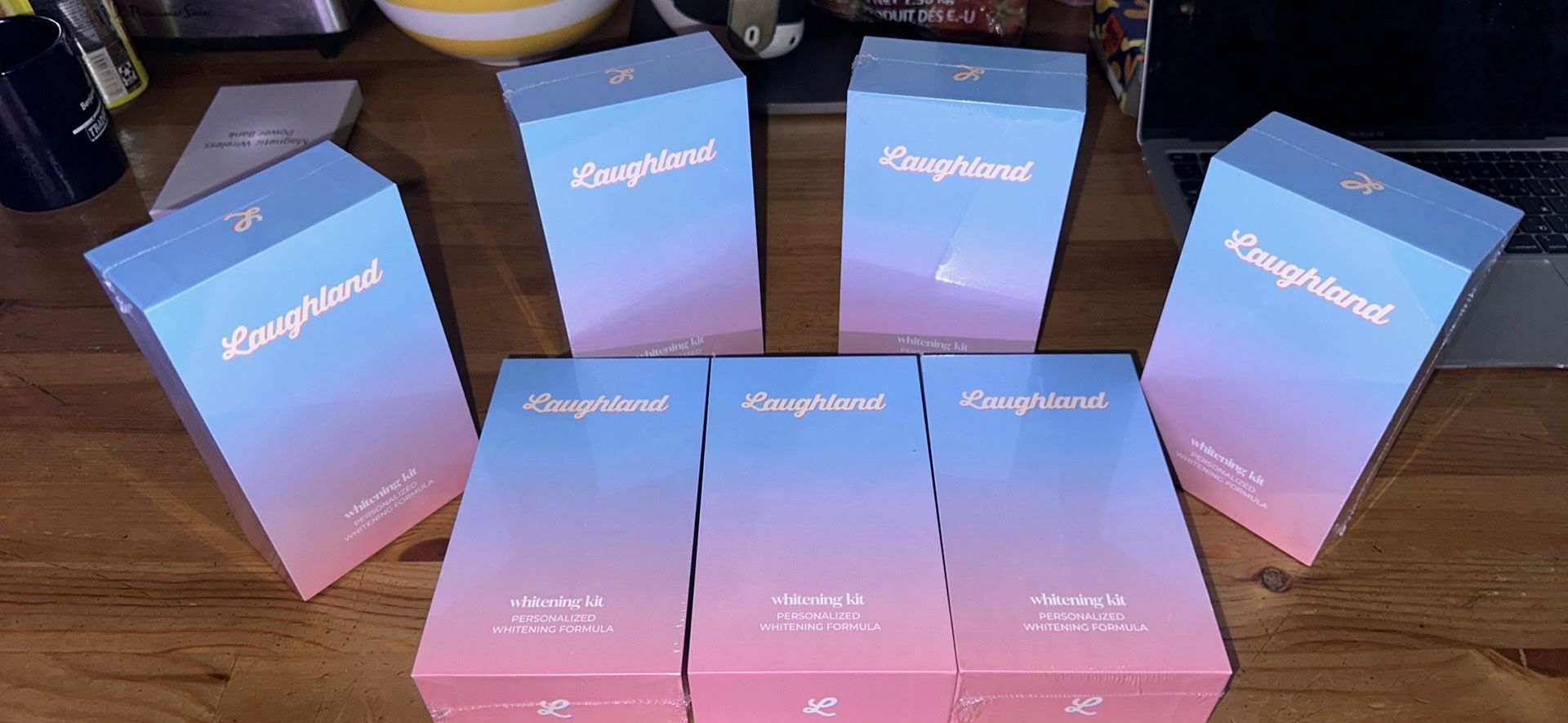 Laughland Whitening Kit!!! 7 Packs