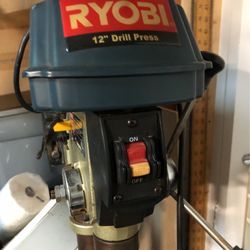 Drill press. Ryobi 12 Inch 