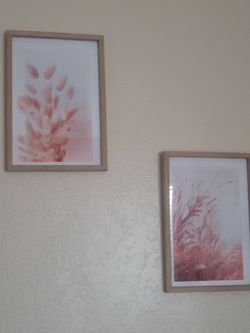 Brand new wood frames