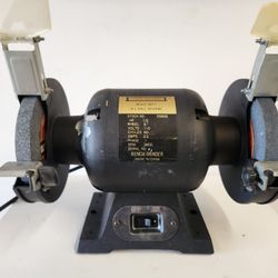 Vintage 6" Bench Grinder,  1/2Hp