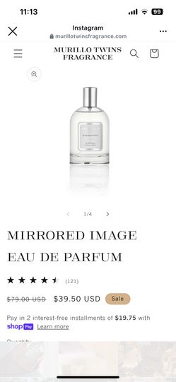 Mirrored image perfume