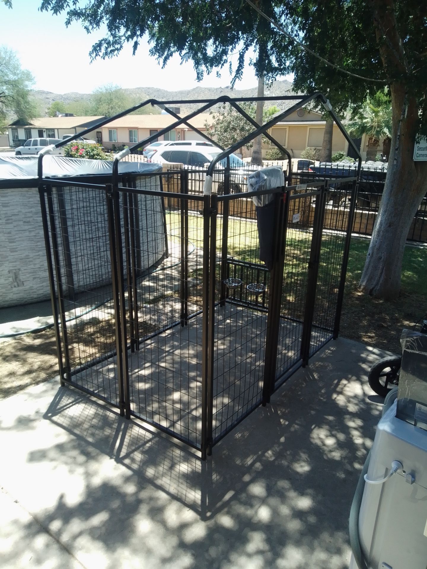 Dog kennels $150 for the big one $100 for small