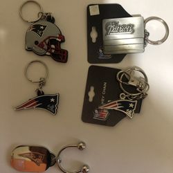 New England Patriots Key Chains 