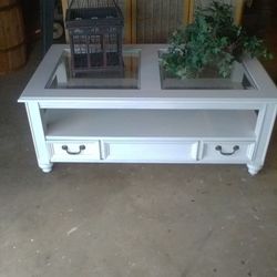Beautiful White Coffee Table