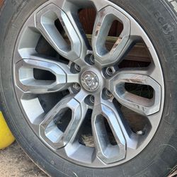 RAM LARAMIE OEM WHEELS