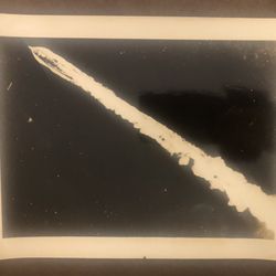 Vintage/Antique WW2 B & W Military Photo With Story On Back 8x10”