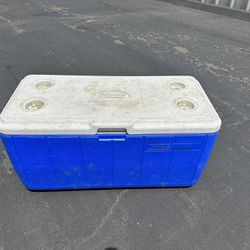 Large Coleman Ice Chest Cooler