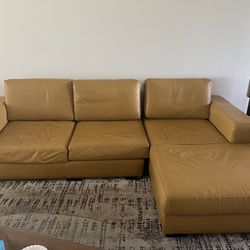 Leather Sectional Italian