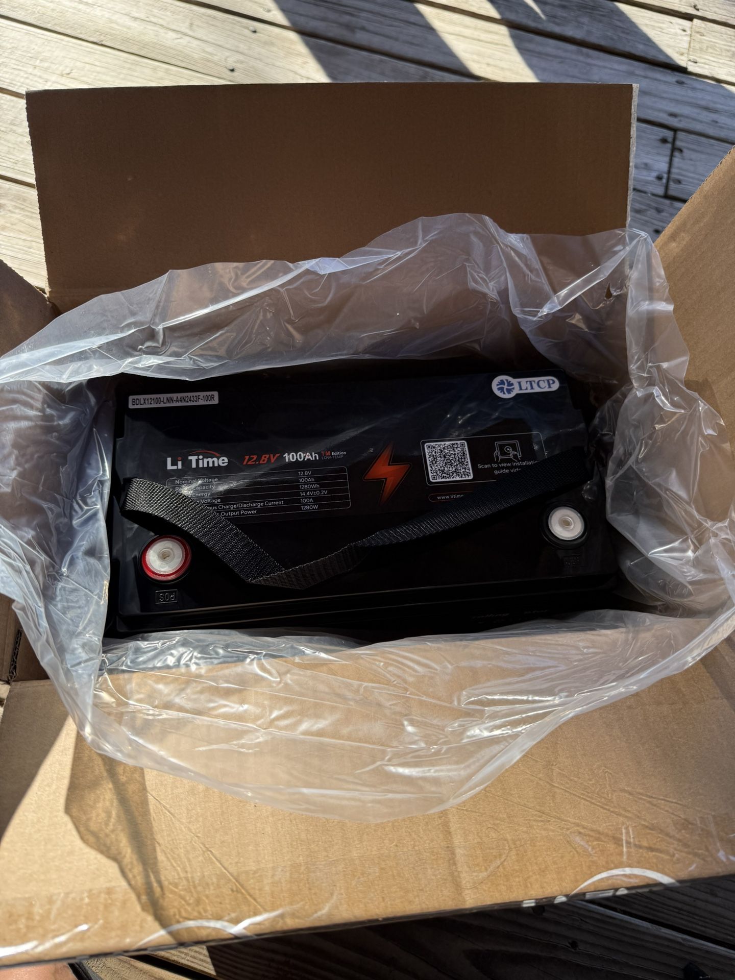 Li Time Trolling Motor Battery 