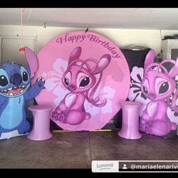 Party Stitch And Angel 