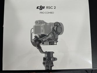 DJI RSC 2 Gimbal Stabilizer Pro Combo With Raven Eye (LIKE NEW)