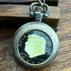 Commemorative Trump Pocket Watch 