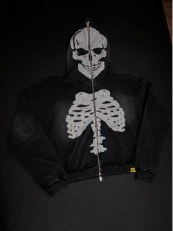 BRAND NEW AWFUL LOT OF COUGH SYRUP SKELETON ZIP UP COMES W TAGS & BAG
