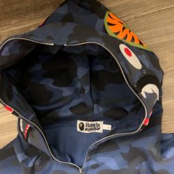 Blue Bape Hoodie