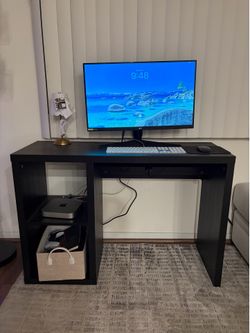 Dark brown desk