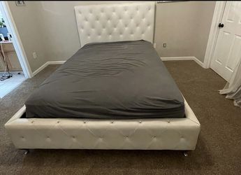 White Bedazzled Bed Thumbnail