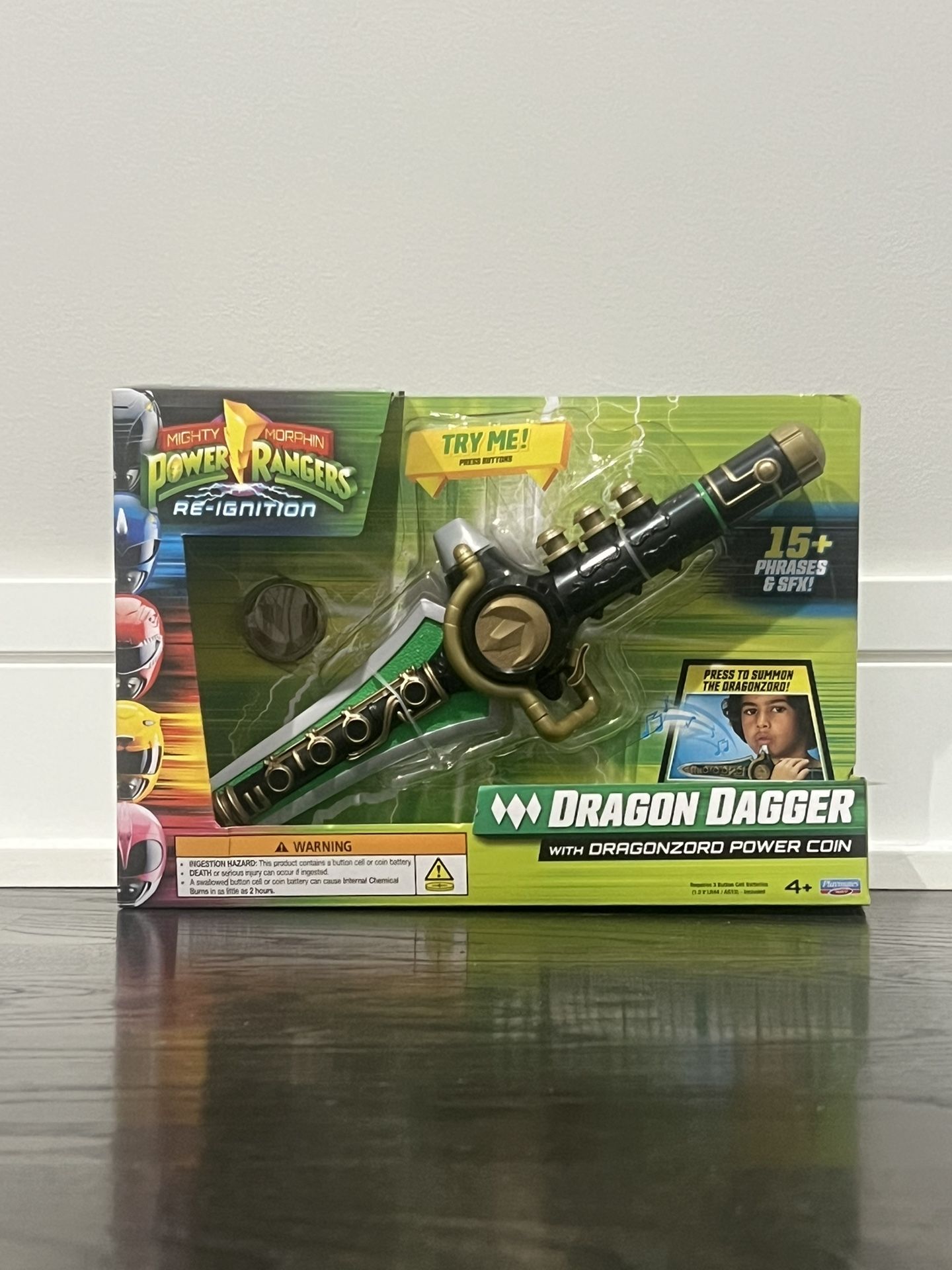 Mighty Morphin Power Rangers Re-Ignition Dragon Dagger Brand New