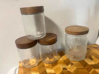 Large glass jars