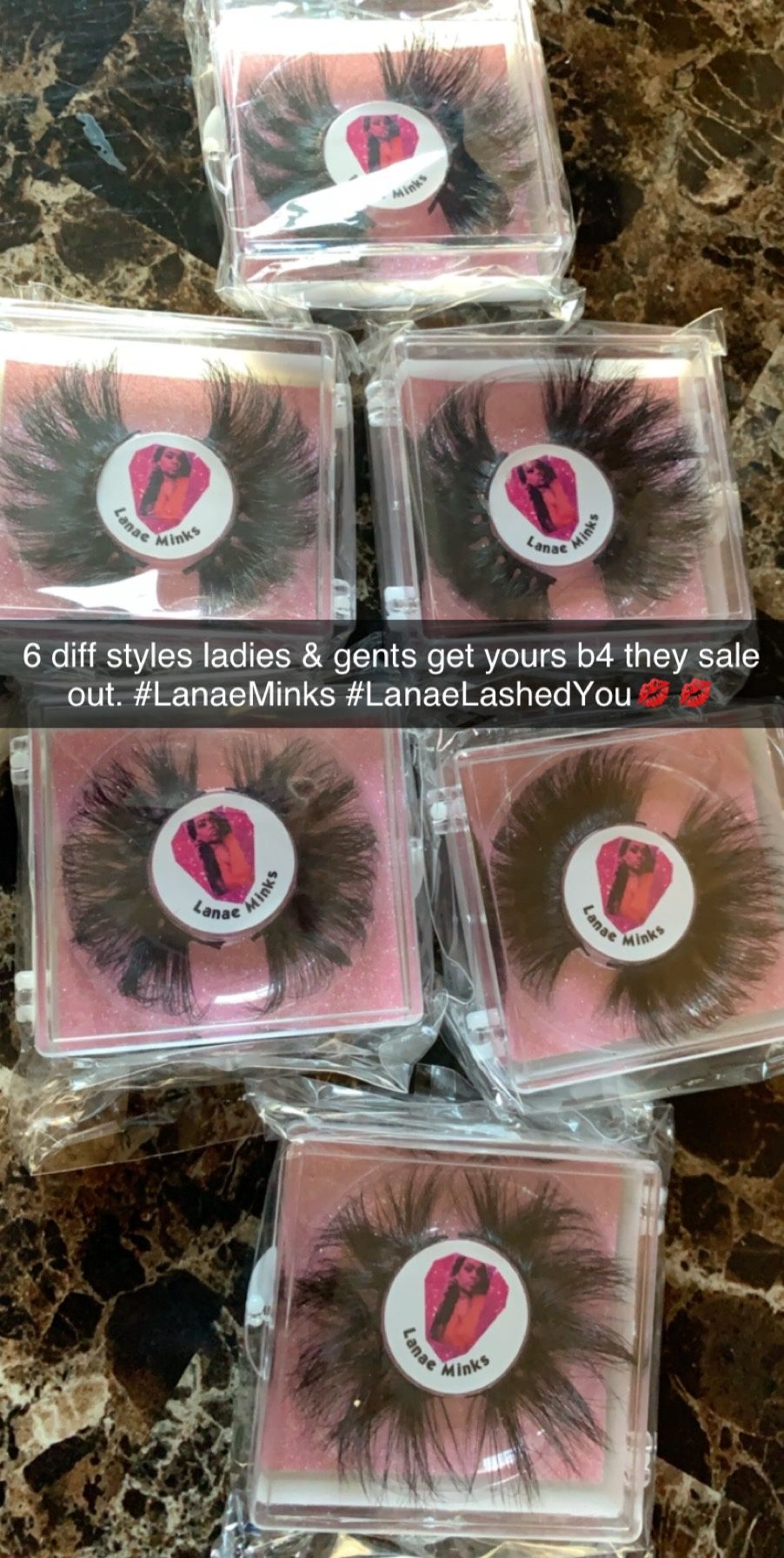 100% Mink lashes