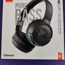 JBL PURE BASS WIRELESS HEADPHONES 