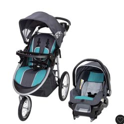 Baby Trend Pathway Jogger Travel System- Optic Aqua
