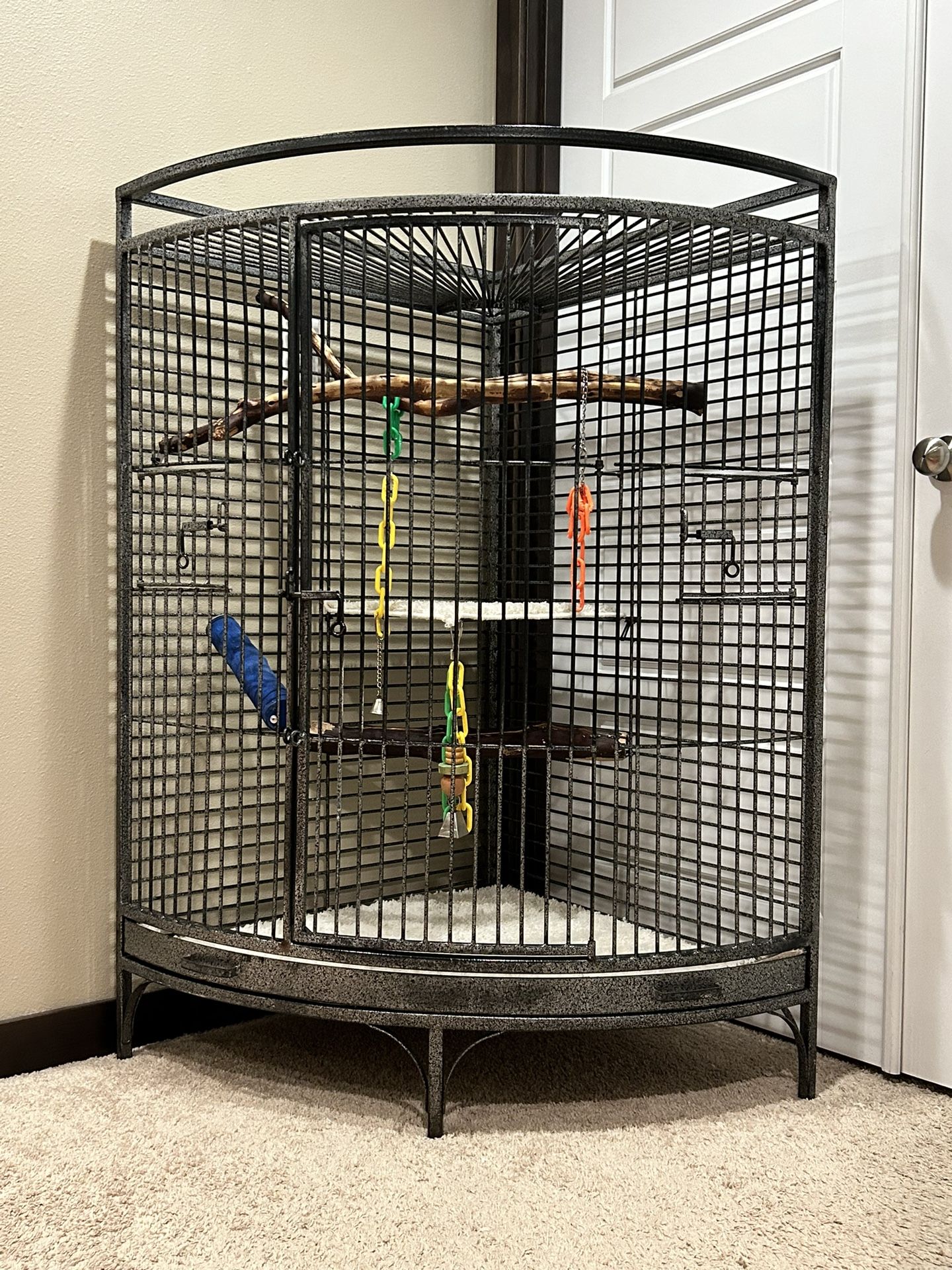Large Corner Cage Enclosure 
