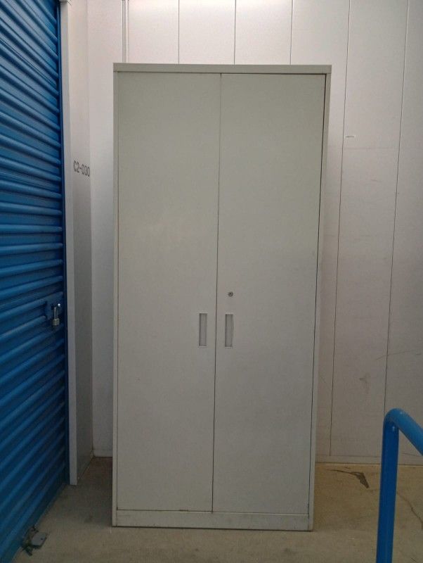 By Steelcase Metal Storage Cabinet With 2keys