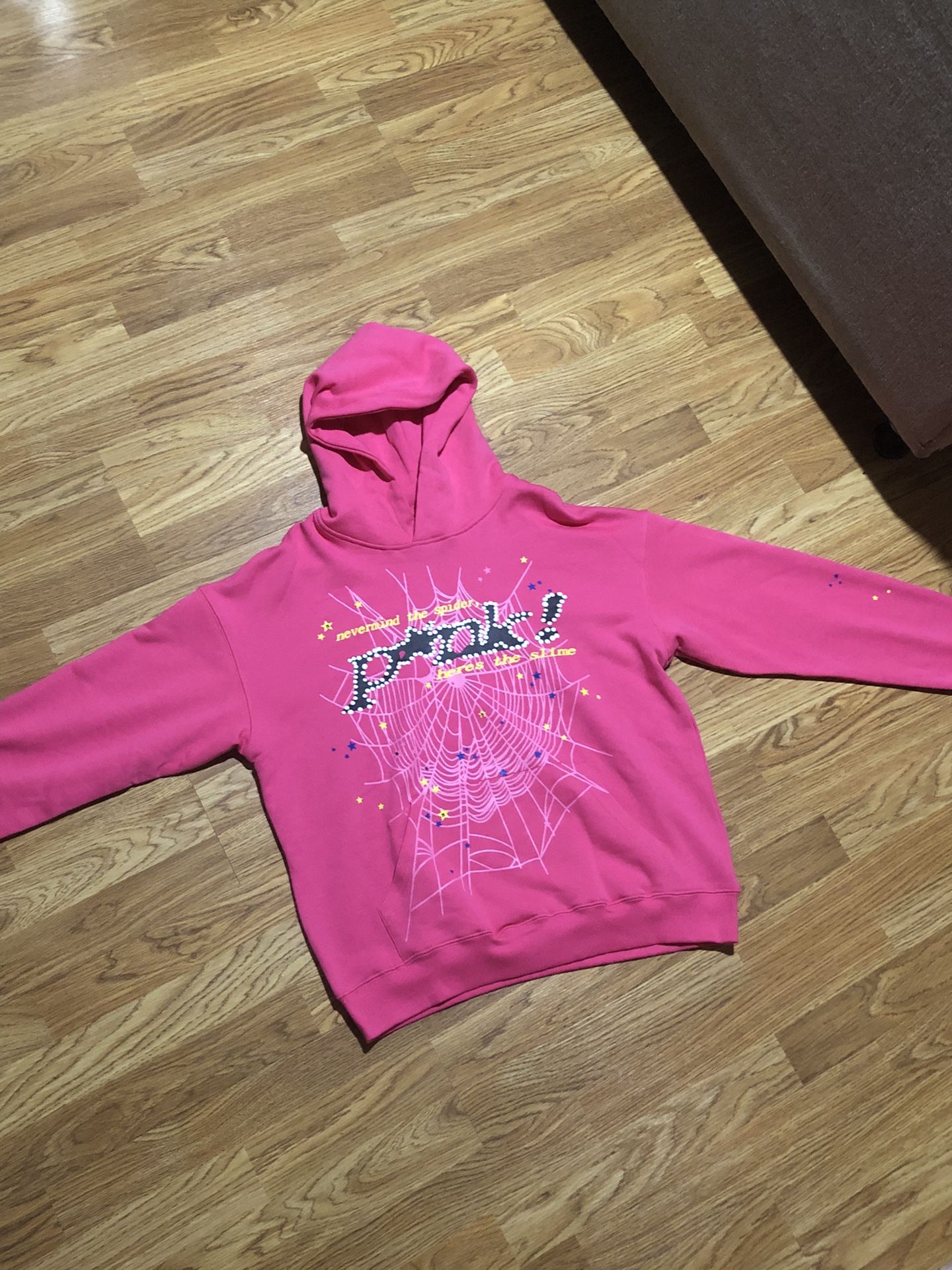 Pink Sp5der Hoodie