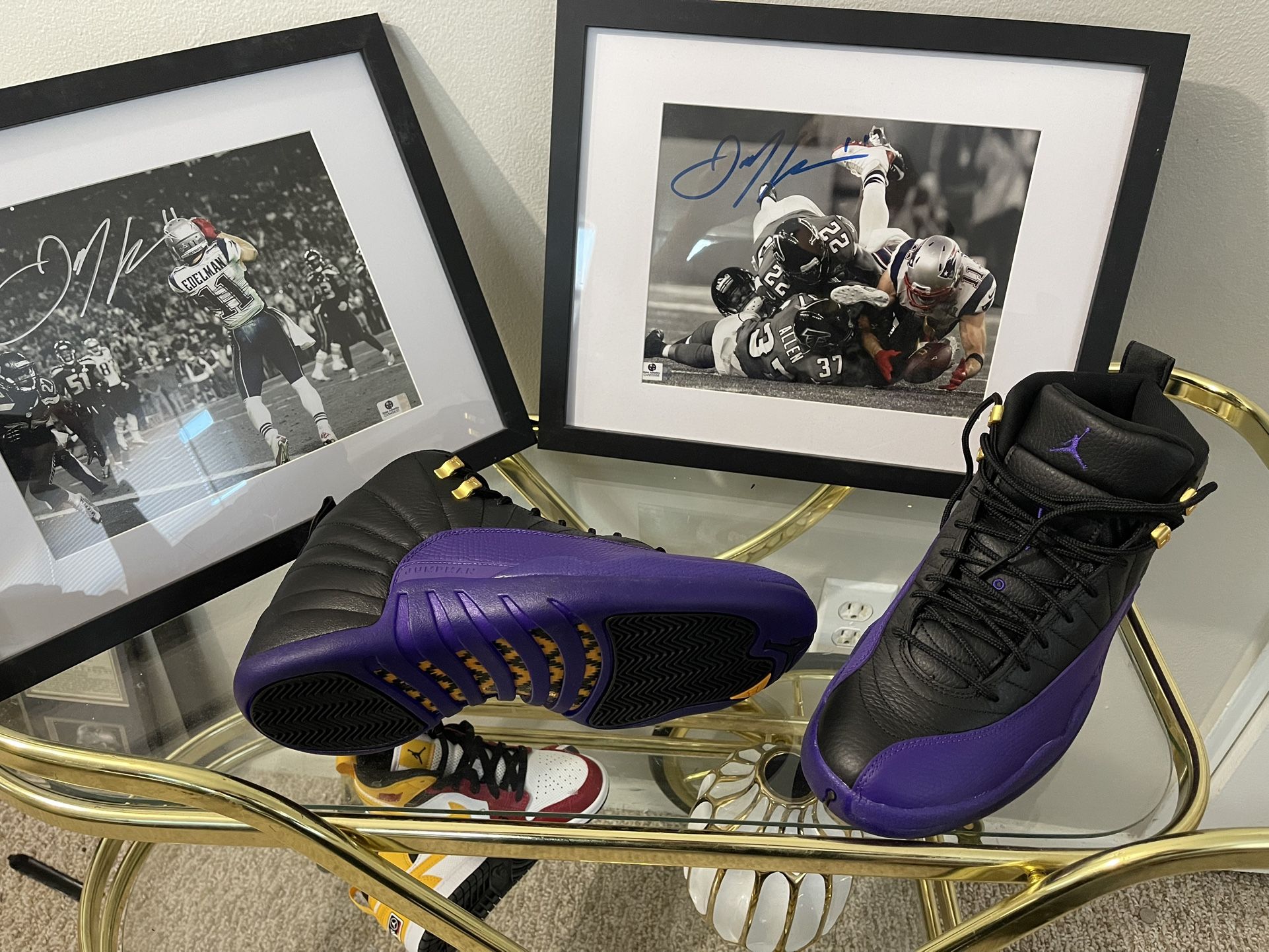 Air Jordan 12 Retro Black Field Purple