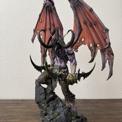World Of Warcraft Illidan Stormrage Statue Collectible 