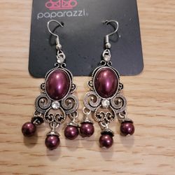 I Better Get Glowing Purple Earrings