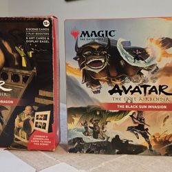 Magic the Gathering: Avatar The Last Airbender Scene Boxes 1 & 2. UNOPENED !