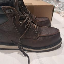 Timberland Pro Irvine Alloy Toe Wedge Work Boots 8 Wide