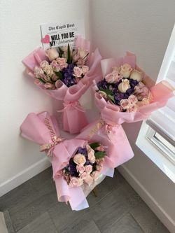 Cupid Post Bouquet Ramo Ready For Pickup Jurupa Valley 